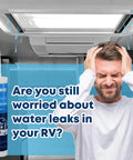 RV Roof Sealant Kit 4 Pack Self Leveling Lap Sealant In White Easy Leak Fix For Travel Trailers And Motorhomes