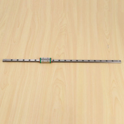Premium MGN9 Linear Guide Kit With Six 400Mm Rails And Matching Sliders on a wooden surface for smooth DIY motion.