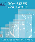 6x9 Heavy Duty Zip Bags 1000 Count Clear Plastic Reclosable Zipper Baggies 4 Mil Thick Freezer Storage Poly Bags for Food Tools Sharp Objects Multi Purpose Storage for Freezer Pantry Meal Prep Bulk Organization at Home Office Garage, sizes range