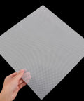 Eight Pack Silicone Dehydrator Mats Nonstick Reusable Food Sheets For Fruit Drying And Jerky Making Compatible With Most Dehydrator Machines Easy To Peel And Clean For Home Cooks displayed in hand