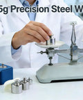 Pro Grade Precision Steel Scale Calibration Weight Kit M2 Class 205 Gram For Jewelry Scales Labs And Education Calibrations Ideal