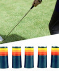 Five Piece Golf Iron Ferrules Repair Kit For Easy Club Upgrades, Taper Tip Adapters And Covers, Fit 0.35 Inch Shafts