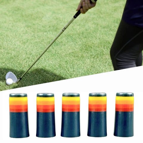 Five Piece Golf Iron Ferrules Repair Kit For Easy Club Upgrades, Taper Tip Adapters And Covers, Fit 0.35 Inch Shafts