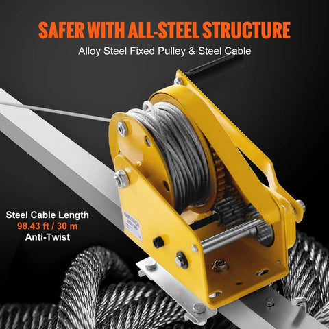 Built Like A Tank Heavy Duty Confined Space Tripod Winch Kit With Secure Harness Portable Air Blower And Smart Gas Detector For No Sweat Emergency Retrieval
