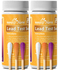 At Home Lead Test Kit With 60 Rapid Swabs And 30 Second Color Change Results, showing two bottles with swabs on front