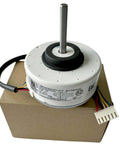 Heavy-Duty Brushless DC Fan Motor For Central AC Inverter Systems, 20W, 1300 RPM, 280V DC, CCW Rotation, shown on a box