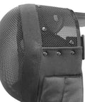 Side view of Fencing Mask Headgear With Full Face Shield Ventilated And Lightweight Beefed Up Adjustable Strap Padded Forehead.