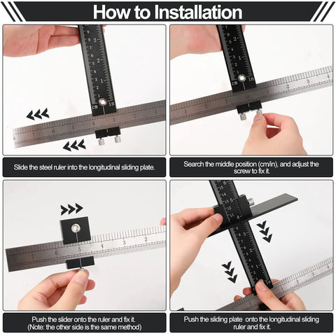 Step-by-step guide using Pro Grade Aluminum Cabinet Hardware Jig For Precise Door And Drawer Installations Adjustable Drill Guide Sleeve