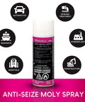 Anti Seize Lubricant Spray For All Metals With Long Lasting Protection Against Seizure And Corrosion Penetrating Oil displayed