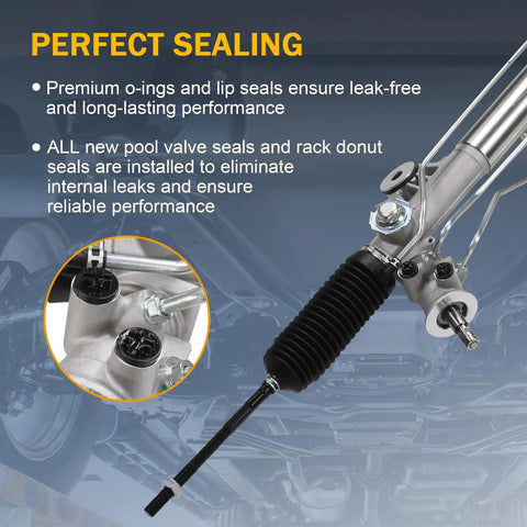 Chevrolet Silverado 1500 GMC Sierra 1500 Power Steering Rack And Pinion Assembly Replacement Beefed Up Heavy Duty