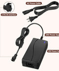 Heavy Duty 29V 2A Power Supply For Electric Recliners And Lift Chairs With LED Indicator Light, showing adapter and AC power cable.