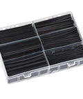 Pro Grade Heat Shrink Tubing Assortment Kit 230 Pieces In 1.5, 3, 4.5, 6, 9, 12, 15 mm Diameters, 3 to 1 Shrink Ratio