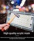 JUDYSSY Security Lights Outdoor Reflector Led Floodlight Outdoor Flood Light S, Flood Light X 1,WARM30W being tested for durability.