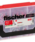 Heavy Duty Wall Anchor Assortment Kit With Smart Divider Box For Drywall Plaster And Hollow Studs Two Hundred Ten Pieces to organize fasteners.