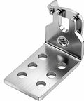 Throttle Cable Bracket For Automotive Installation With Broad Compatibility To TRANSDAPT 2334 Bracket And Dometic Boat Clip Assemblies 036174 035531 031419 Durable Mount For Secure Throttle Cable Routing And No Fuss Boat Or Car Setup, stainless steel bracket with mounting holes