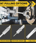 Nine Way Two Thirds Jaw Bearing Hub Gear Seal Remover Tool And Nineteen Piece Heavy Duty Slide Hammer Puller Kit for dent pulling options