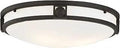 Titania Three Light Ceiling Mount In Bronze Finish With Transitional Traditional Design And Steel Construction Ideal Ceiling Light Fixture