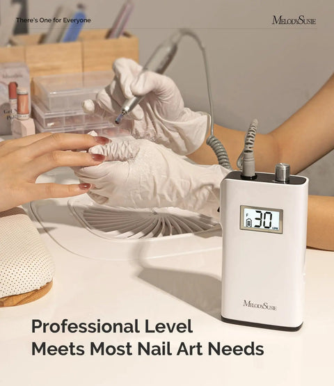 Entry Level Clip On Rechargeable Nail Drill SC320H 30000 RPM E File With LCD Display For Manicure Shaping And Gel Removal Perfect For Training Nail Art Practice And Home Use