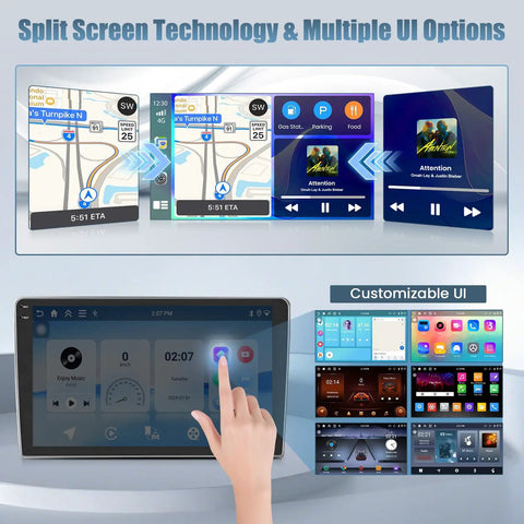 Premium 10.1 Inch Android 15 Car Radio Stereo Head Unit Kit Features Zero Lag Processing No Sweat Setup Sweet Soundstage Tuning And Plug And Play Wiring Harness Specifically Customized For Jeep Liberty Models From 2008 To 2012