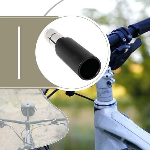 Aluminum Bar End Extender For 15-20mm Ported Handlebars 91x22mm Fits MTBs Road Bikes Folding Bikes Matte Black close-up
