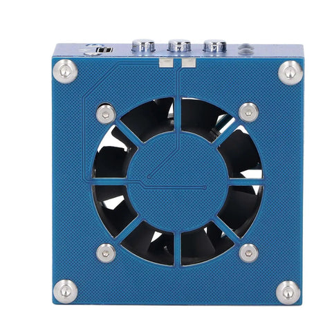 Front view of Solder Fume Extractor Smoke Absorber 10000 RPM High Flow Soldering Cooling Fan With Built In Lamp And Three Speed Settings