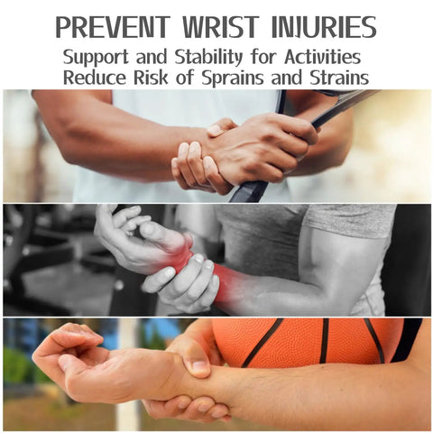 2 Pack Wrist Braces For Carpal Tunnel Tendonitis And Arthritis Pain Relief supporting varied sports activities