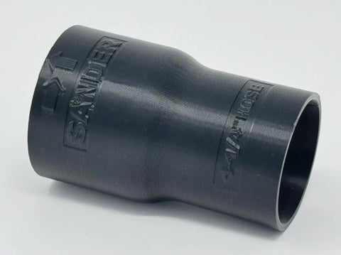 5 Inch Orbital Sander Hose Adapter For Dust Collection, One And One Quarter Inch Hose, Quick Fit End Connector, USA-made