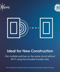 Effortless Install Paddle Dimmer Smart Switch With Matter Ready Wiring And Alexa Support For Smooth Lighting Control wiring diagram for new construction.