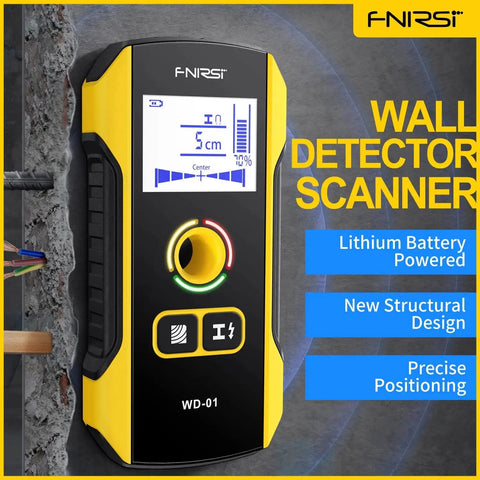 Heavy Duty Multi Function Stud Finder And Wall Scanner Detects Wooden Studs Electrical Wires Copper Pipes Iron Rods For Home Renovation Diy Projects Dead On Accurate No Sweat Go To Tool For Quick Home Fixes