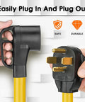 Hassle Free Plug And Charge Your Electric Ride With This Nema 14-30P To 14-50R Ev Charger Adapter Cord for easy plug-in use.