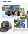 Unisex Golf Trucker Cap Dope Casual Hat with Adjustable Back, breathable mesh crown, everyday statement headwear