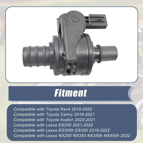 Drive Smooth And Stress Free With Heavy Duty Coolant Water Bypass Control Valve Engineered For Toyota And Lexus Platforms, shown from side view.