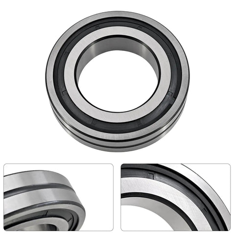 Built Tough Industrial Spherical Roller Bearing 80Mm Id X 140Mm Od X 33Mm Thickness shows smooth metal finish and sealing detail.