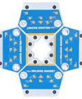 Heavy Duty 4 Piece Magnetic Welding Positioner Kit With Strong Suction Holds Up To 13KG, display of welding angle markings on magnets.