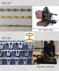 Heavy Duty Automatic Wire Crimping Machine Comes With Free Mold Set High Speed Terminal And Cable Crimper with various terminals.