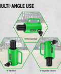 20 Ton Hydraulic Hollow Jack With 2 Inch Stroke Center Through-Hole Design Auto Retraction Ram, multi-angle views.