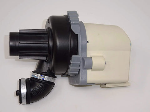 Replacement Washer Drain Pump For Whirlpool, Kenmore, Maytag, Compatible With WPW10510666 AP6022491 shown from side view