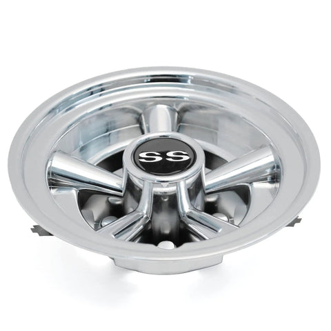 8 Inch Chrome ABS Wheel Covers Hub Caps For EZGO Club Car Yamaha Golf Carts Snap On Installation Set Of 4 Durable Chrome Finish