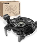 Rear Right Steering Knuckle And Wheel Bearing Hub Assembly For Ford Explorer 2006-2010, Explorer Sport Trac 2007-2010, Mercury Mountaineer 2006-2010, Passenger Side, Direct Bolt On Replacement, Premium Quality, V6 And V8 Compatible