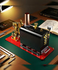Mini Live Steam Engine Kit With Copper Boiler Reversible Reciprocating Single Cylinder CNC Machined Parts for steam enthusiasts