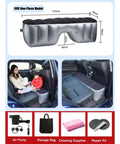Dope Gap Filling Car Mattress For Tesla Cybertruck And Roadster Backseat Travel Bed with kids using on backseat.