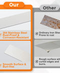 Hella Tough 60 Piece Stainless Steel Shim Stock Assortment featuring smooth 304 stainless steel for rust-proof use.