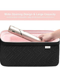 On The Go Travel Case For Shark Flexstyle And Dyson Airwrap Gear Waterproof Dustproof Hair Tools Organizer Bag opened