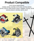 Heavy Duty Circular Saw Rip Fence Guide Replacement Kit For No Fuss Swaps And Razor Sharp Straight Line Cuts To Make Short Work Of Any Weekend Build Project with various Makita models.