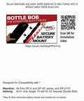 Triple Bob Ebike Battery Anchor Bracket Mount and QR code for video installation instructions.