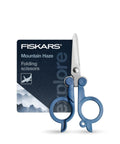 Travel Folding Scissors For Crafting And Quick Snips TSA Compliant Compact Portable With Stainless Steel Blades Great For Carry On Bags