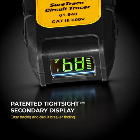 Lightweight Circuit Tracer And Breaker Finder Tool Nailing Down Dead Shorts Up To Six Hundred Volts Etl Certified tool with digital display.