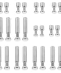 Six Piece Picture Frame Hardware Kit With Silver Iron And Carbon Steel Screws, metal screws for frame support