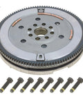 Heavy Duty Dual Mass Clutch Flywheel for 1999 To 2006 BMW E46 E39 E53 Inline Six 2.8 Engine, includes mounting bolts.