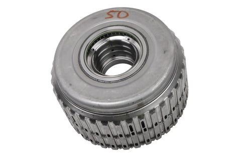 Close-up of GM Genuine Parts 24259848 Automatic Transmission Clutch Kit with metallic finish and detailed grooves.